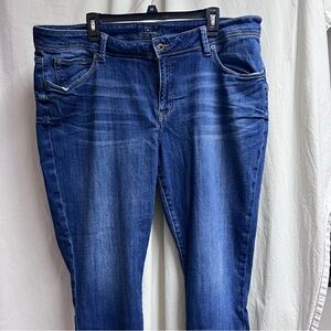 Lucky Brand Georgia Boyfriend Womens Jeans Size 20W